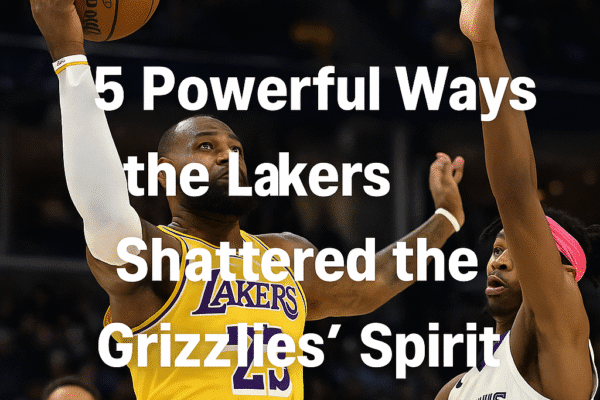 Lakers Shattered the Grizzlies’ Spirit