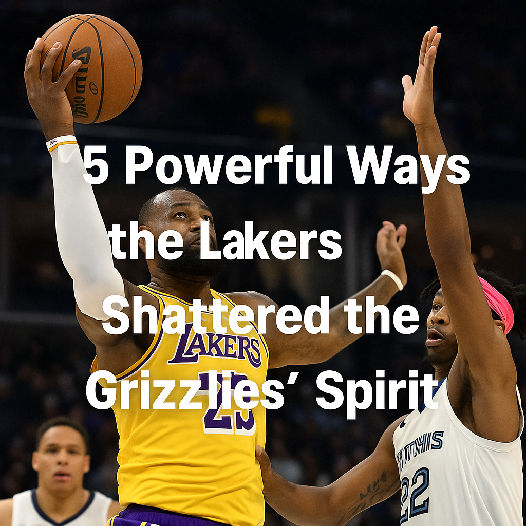Lakers Shattered the Grizzlies’ Spirit