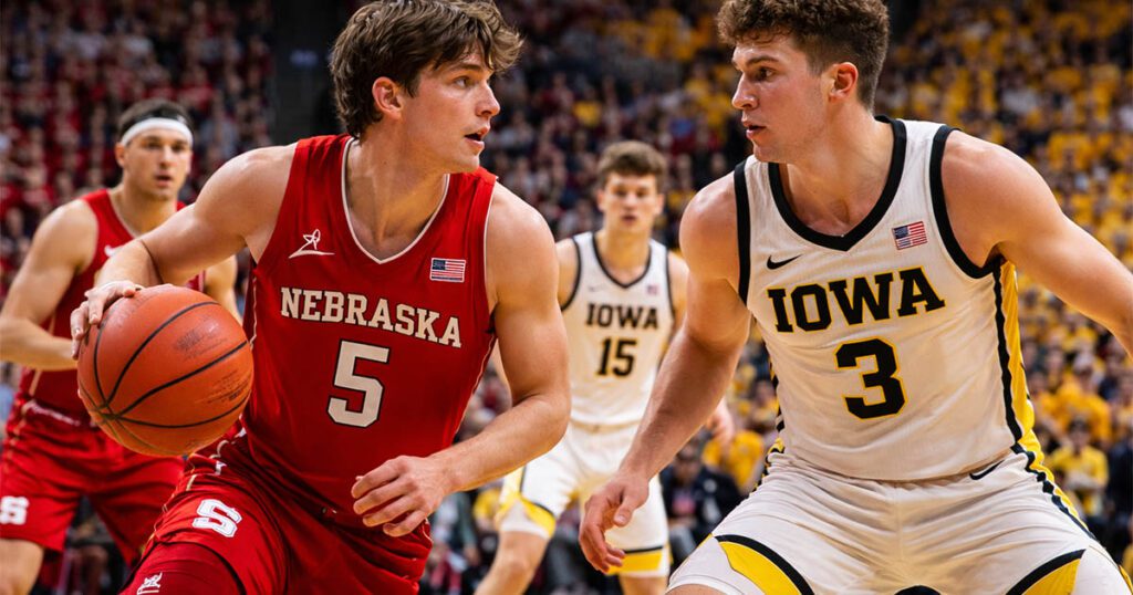 Nebraska vs Iowa Basketball