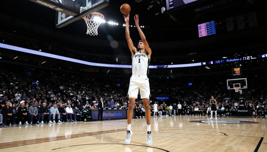 Wemby Takes Over Spurs Rout Thunder Game 4 highlight showing Spurs vs Thunder playoff action