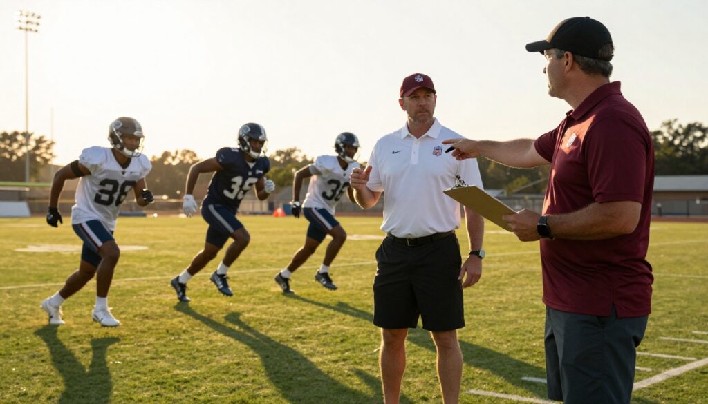 NFL OTAs 2026 players practicing during intense offseason training session