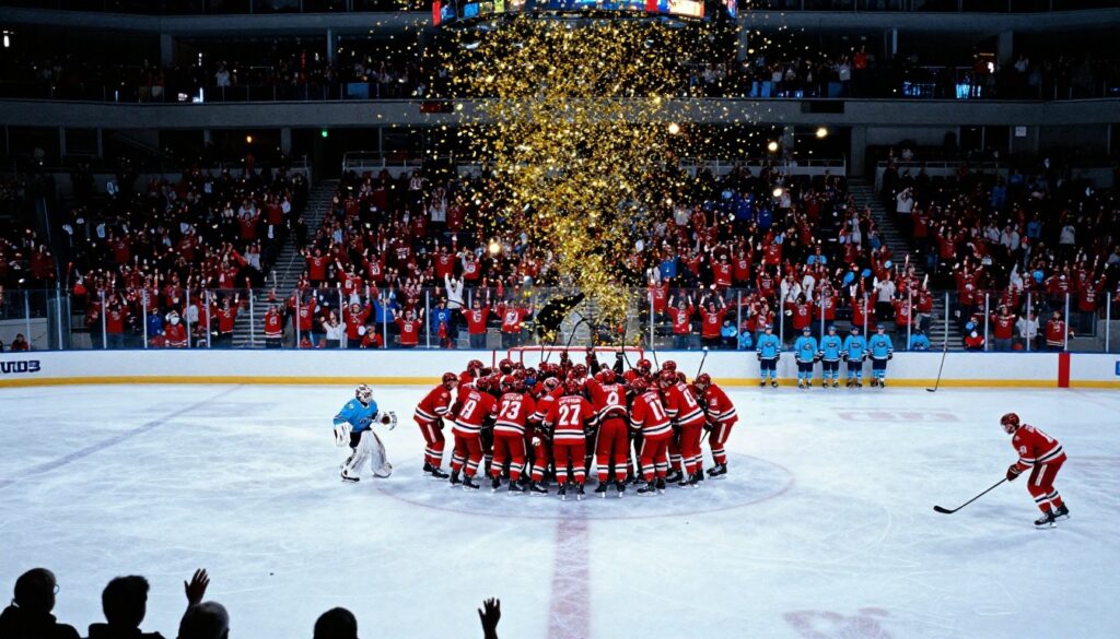 Canadiens Game 7 celebration