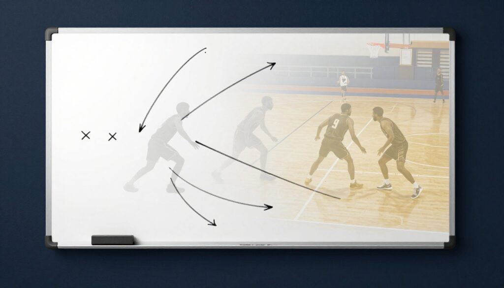 Jalen Brunson controlling Knicks offense in Game 1 2026 NBA Finals while Spurs adjust defensive coverage