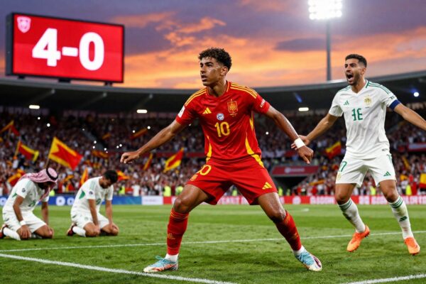 Spain vs Saudi Arabia