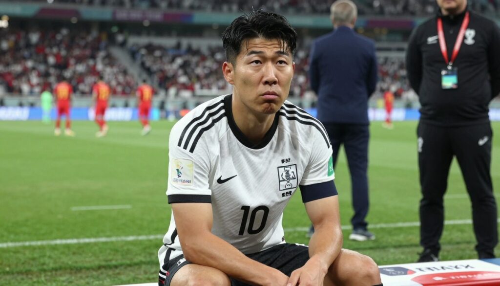 South Africa vs South Korea World Cup 2026 match winning goal celebration scene by Bafana Bafana players