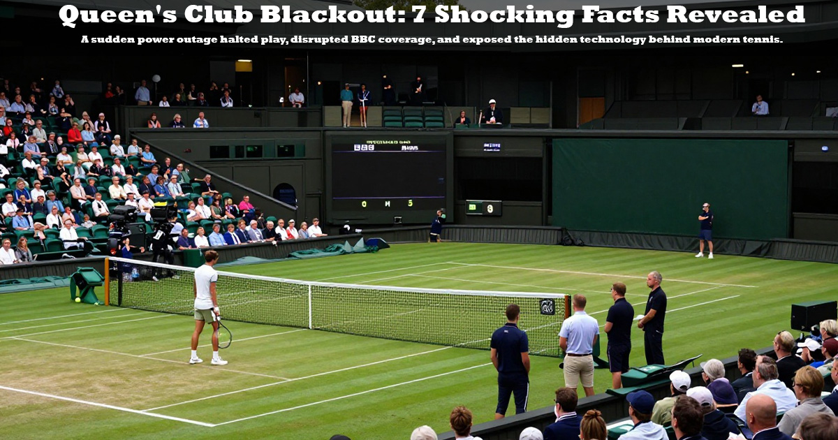 Queen's Club blackout