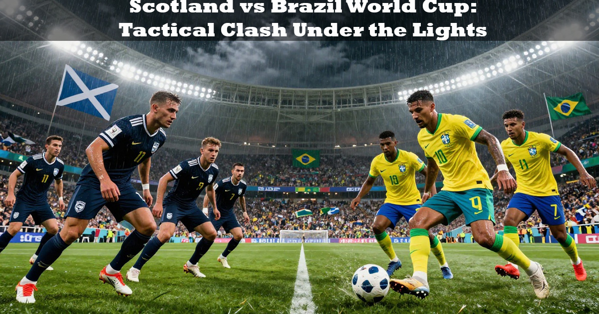 Scotland vs Brazil World Cup