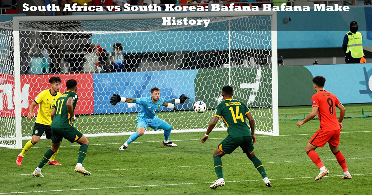 South Africa vs South Korea