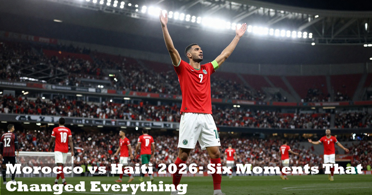 Morocco vs Haiti 2026: