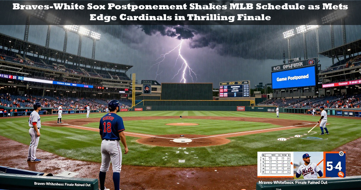Braves-White Sox Postponement
