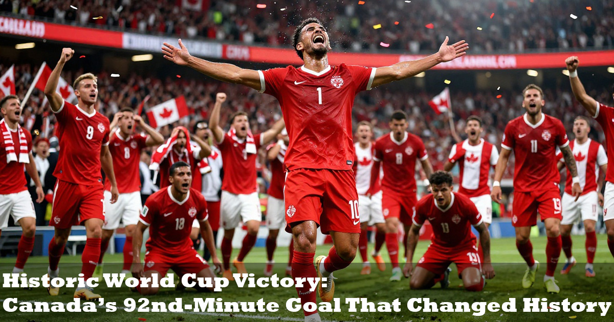 Historic World Cup Victory
