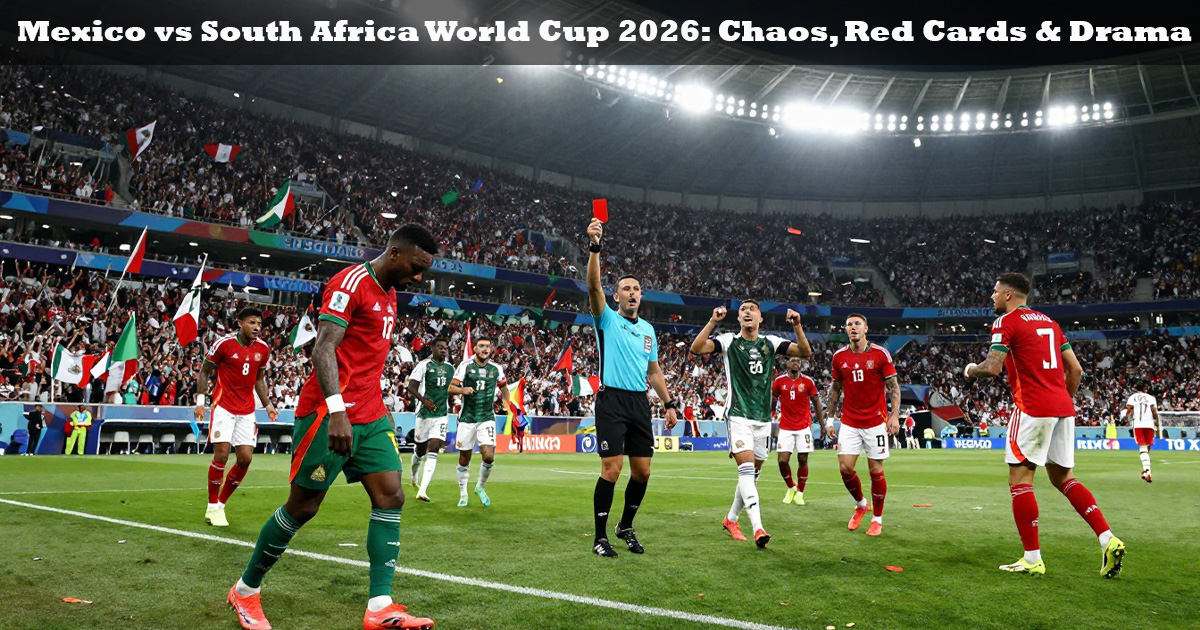 Mexico vs South Africa World Cup 2026