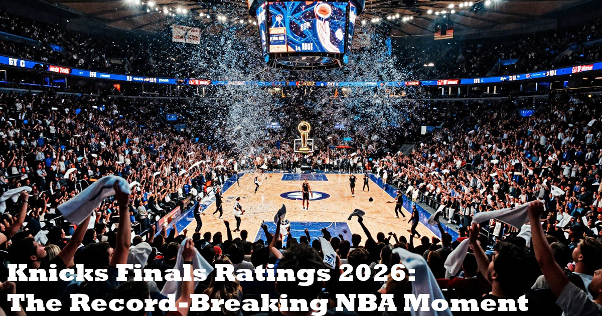 Knicks Finals ratings 2026