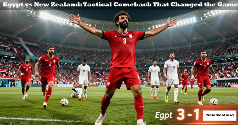 Egypt vs New Zealand