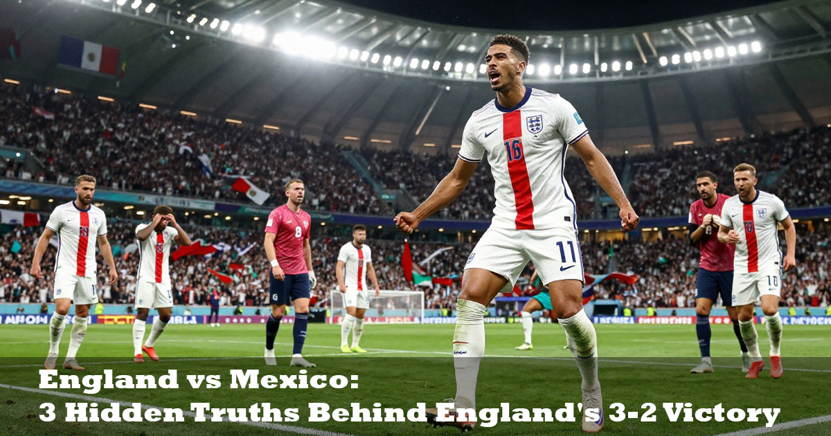 England vs Mexico