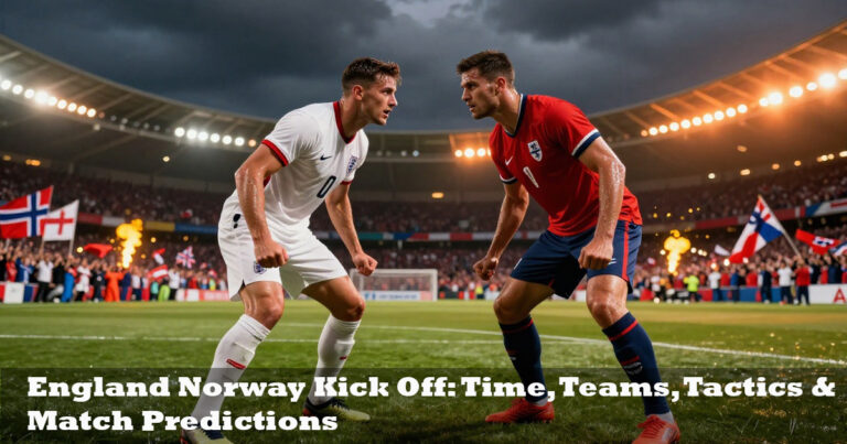 England Norway Kick Off